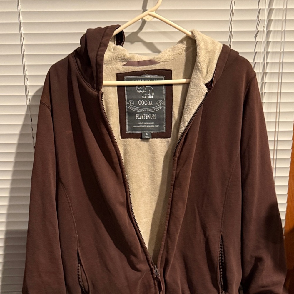 Brown Jacket with Cream Interior